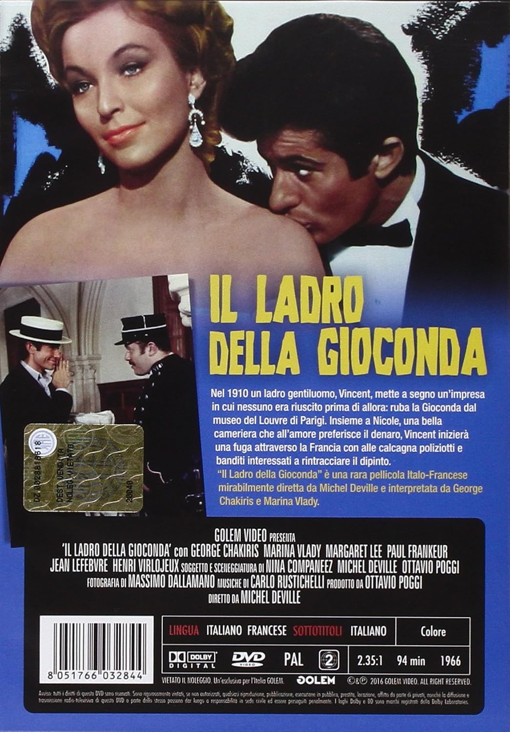 il ladro della gioconda DVD Italian Import