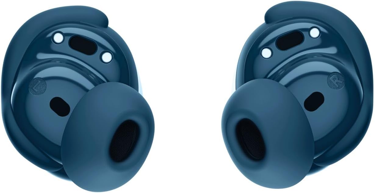 Bose QuietComfort Earbuds, Écouteurs sans Fil à réduction de Bruit, Écouteurs Bluetooth Lifestyle Confortables Longue Durée, Jusqu’à 8,5’Heures d’autonomie, Bleu crépuscule - Édition limitée