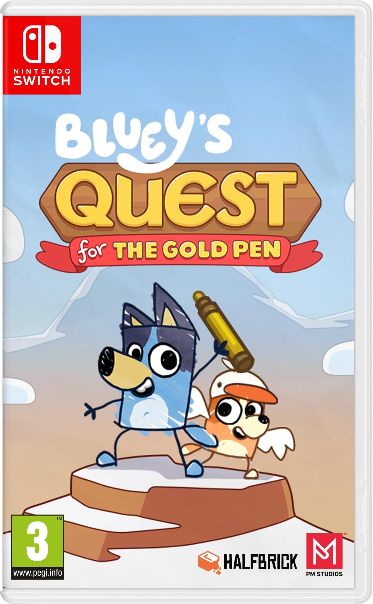 Bluey's Quest for the Gold Pen /Switch