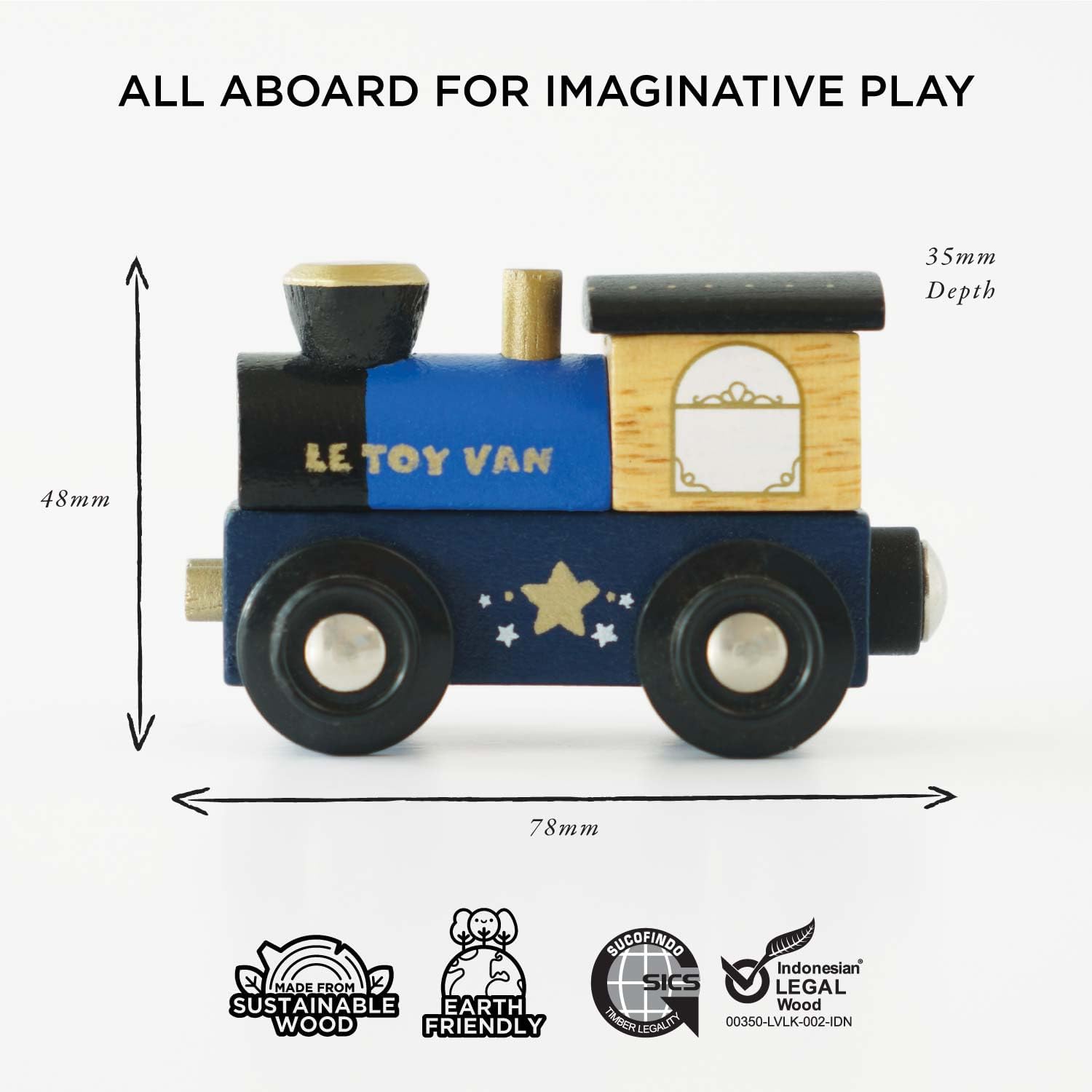 Le Toy Van TV712 Twilight, Blue Train, Universal