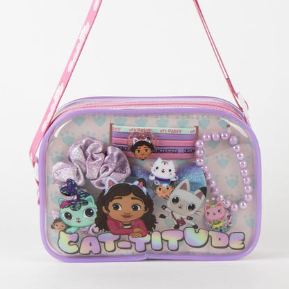 Gabby's Dollhouse Beauty Bag Set with Accessories for Girls - Gabby's Dollhouse Beauty Bag Set for Play, Gift and Fantasy