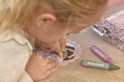 Little Dutch Creativity Suitcase - Rosa Fairy Garden