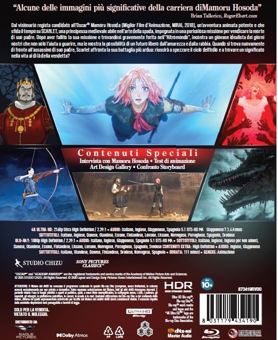 Scarlet - 4K (Bd 4K + Bd Hd