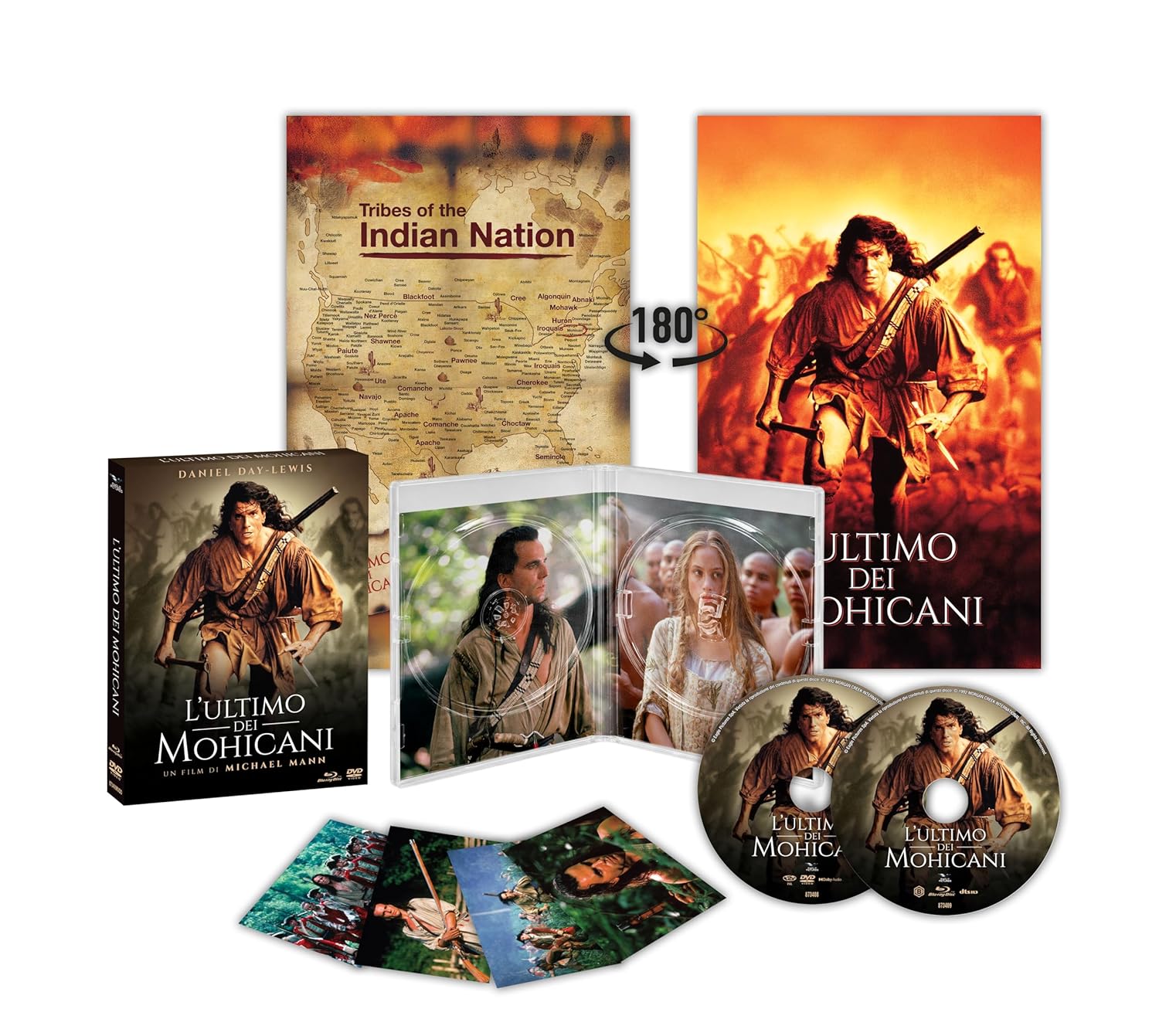 L'Ultimo Dei Mohicani - Combo (Bd Slipcase Num.