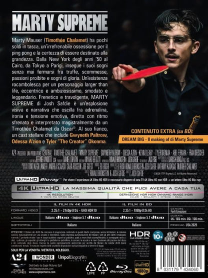 Marty Supreme - 4K (Bd 4K + Bd Hd