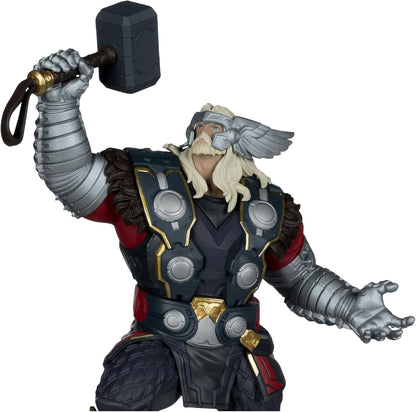 McFarlane Marvel Rivals Thor - Giocattoli da collezione in scala 1:10