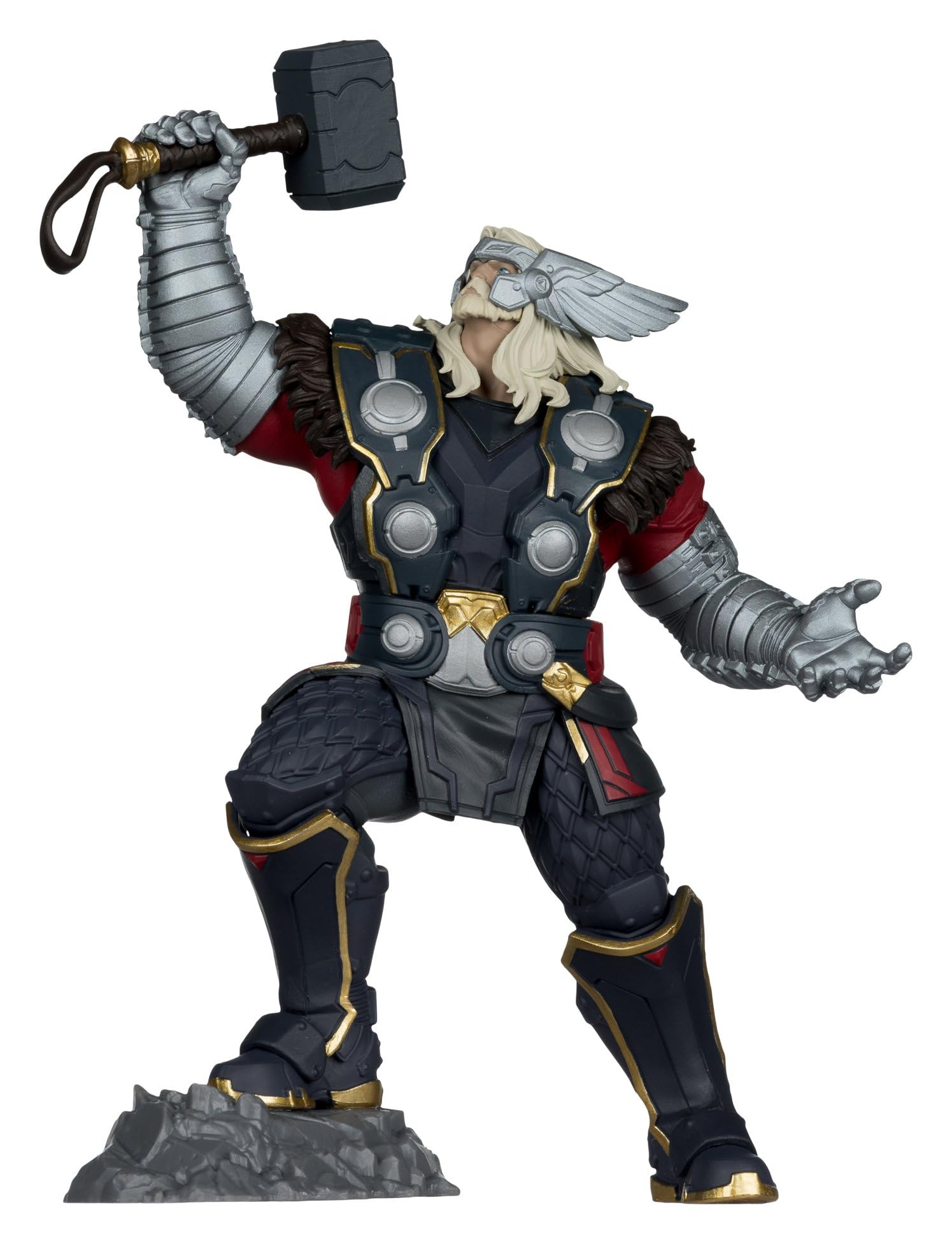 McFarlane Marvel Rivals Thor - Giocattoli da collezione in scala 1:10