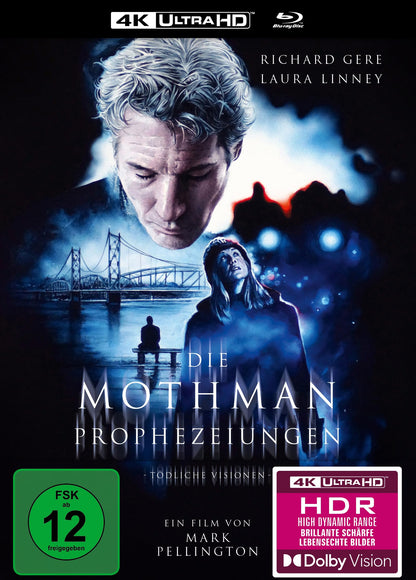 Die Mothman-Prophezeiungen - Tödliche Visionen - 2-Disc Limited Collector's Edition Mediabook (4K UHD-Blu-ray + Blu-ray