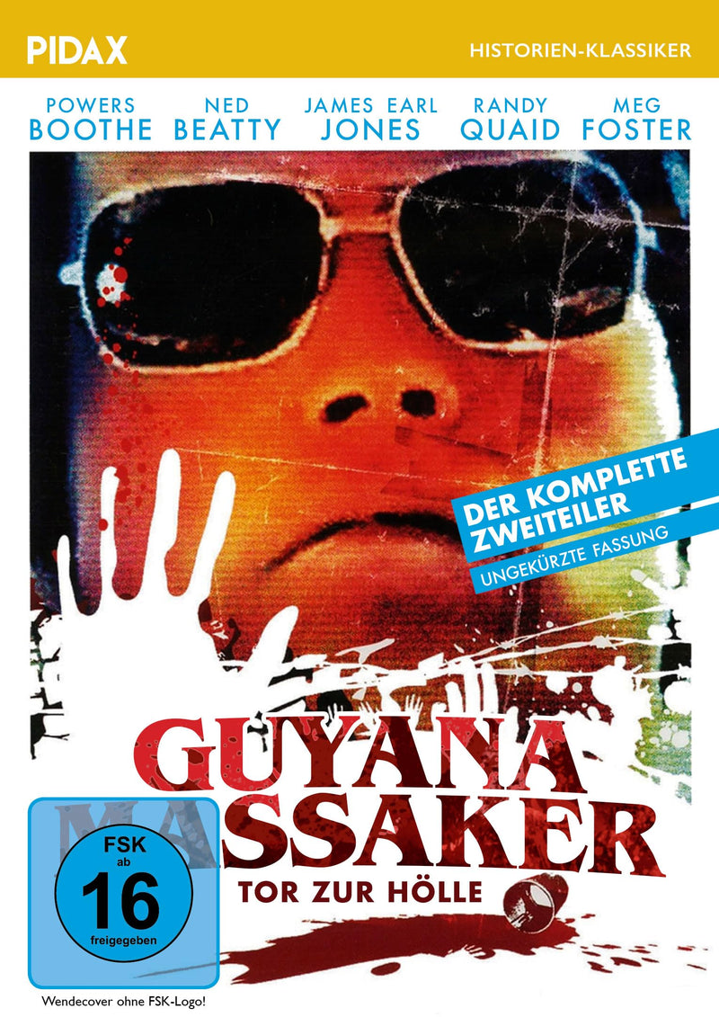 Guyana Massaker - Tor zur Hölle / Der komplette preisgekrönte Zweiteiler mit absoluter Starbesetzung in ungekürzter Langfassung (Pidax Historien-Klassiker