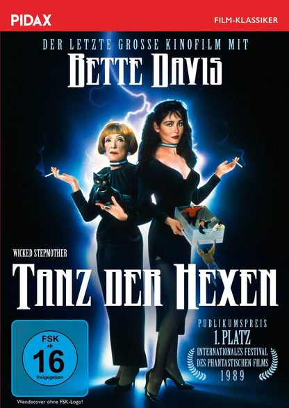 Tanz der Hexen (Wicked Stepmother), Preisgekrönte Horrorkomödie mit Hollywood-Ikone Bette Davis in ihrem letzten Kinofilm (Pidax Film-Klassiker