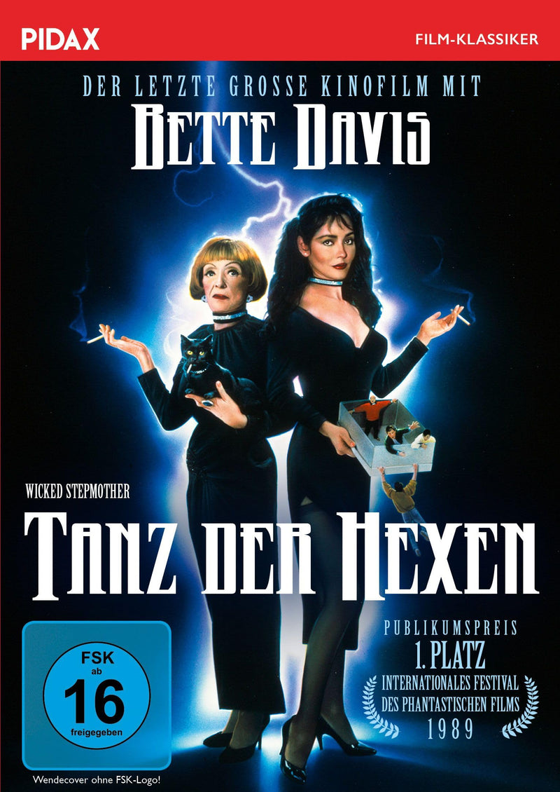 Tanz der Hexen (Wicked Stepmother), Preisgekrönte Horrorkomödie mit Hollywood-Ikone Bette Davis in ihrem letzten Kinofilm (Pidax Film-Klassiker