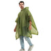 FlashFall Reusable Poncho, 4 in 1 Waterproof Rain Resistant Travel Cape Canopy, Sunshade with Hood, Carry Bag, Lightweight Outdoor Camping Body Cover