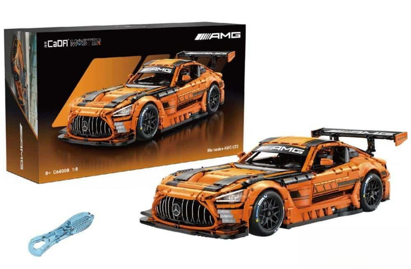 CADA - Mercedes AMG GT3-5466 Teile - Sportwagen im Maßstab 1:18 - (DeQuBe 927DE64008