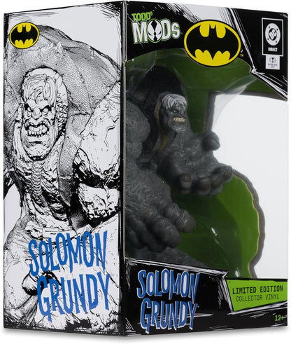 McFarlane DC Direct Solomon Grundy Limited Edition Collector Vinyl (Todd's Mods) 4.5in Scale Posed Figure Toys
