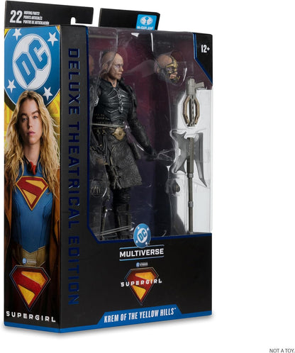 McFarlane - DC Multiverse Krem of The Yellow Hills (Supergirl Movie), 17,8 cm (7 Zoll), Action-Figur (Deluxe Theatrical Edition