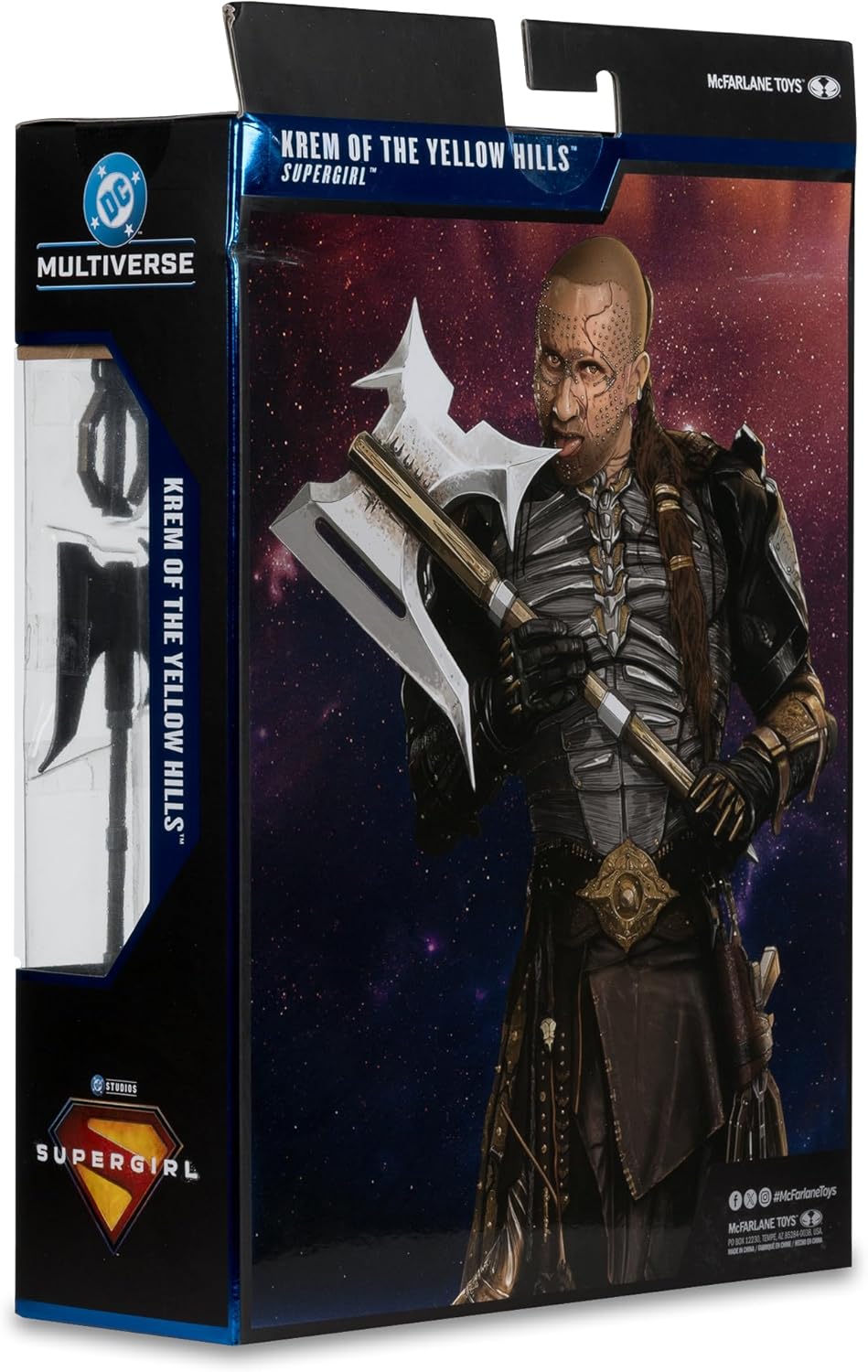 McFarlane - DC Multiverse Krem of The Yellow Hills (Supergirl Movie), 17,8 cm (7 Zoll), Action-Figur (Deluxe Theatrical Edition