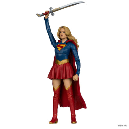 McFarlane DC Supergirl und Baby Krypto (Film Supergirl) 18 cm Actionfigur (Deluxe Theatrical Edition