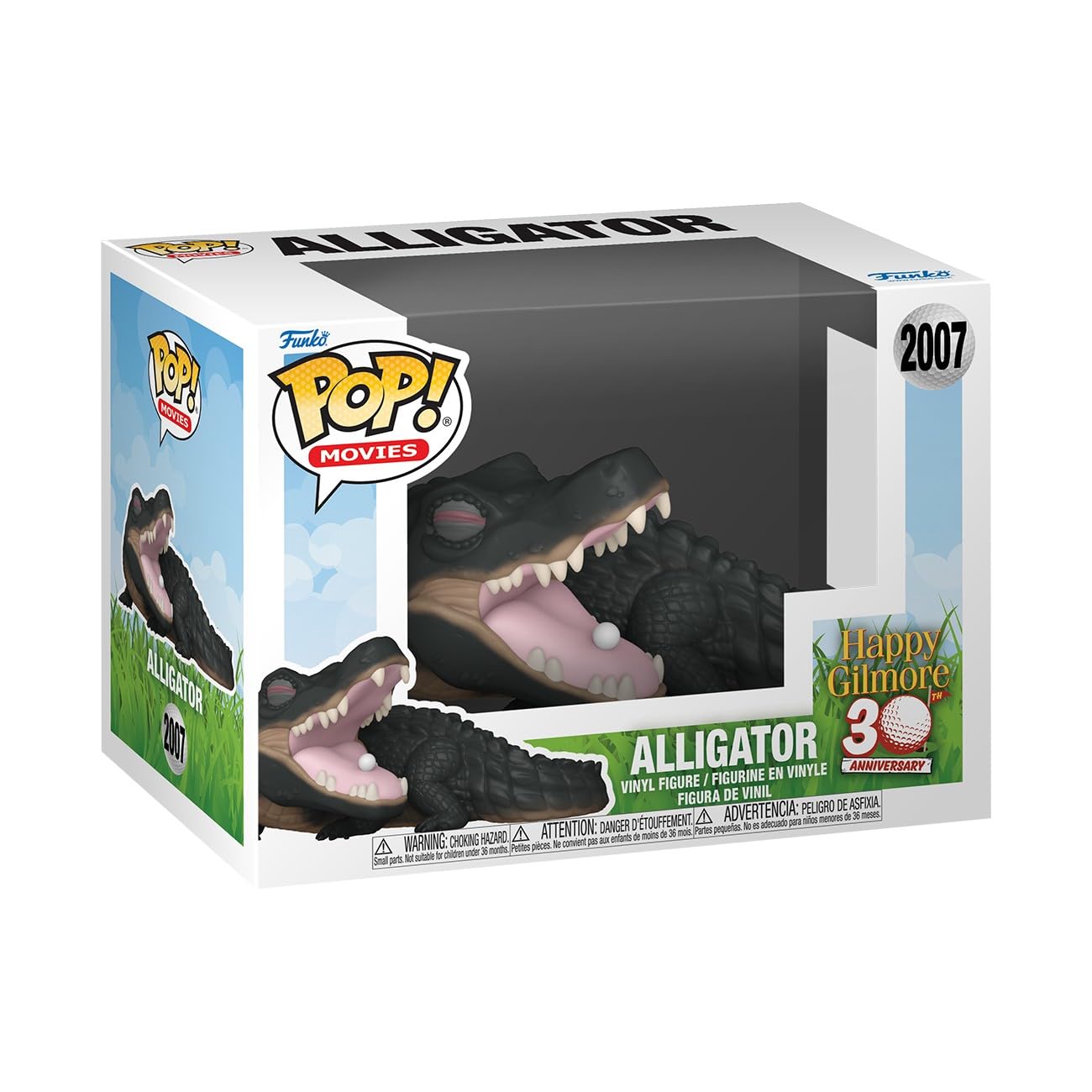 Funko POP! Movies: Happy Gilmore - Alligator - Figura in vinile da collezione - Idea regalo - Prodotto ufficiale - Giocattoli per bambini e adulti - Modello di figura per collezionisti ed esposizione