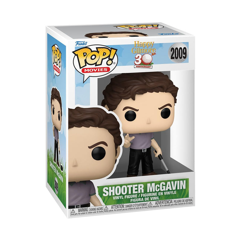 Funko POP! Movies: Happy Gilmore - Shooter McGavin - Figura in vinile da collezione - Idea regalo - Prodotto ufficiale - Giocattoli per bambini e adulti - Modello di figura per collezionisti