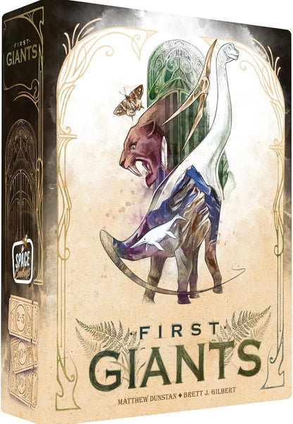 Asmodee | First Giants | Board Game | Ages 10+ | 2-5 Players | 30 Minutes Playing Time