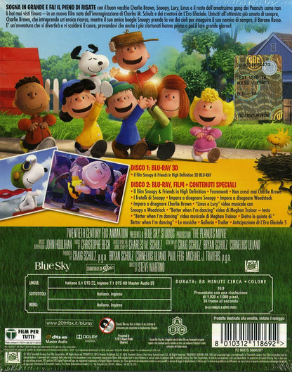 Snoopy & Friends (Blu-Ray 3D);The Peanuts Movie