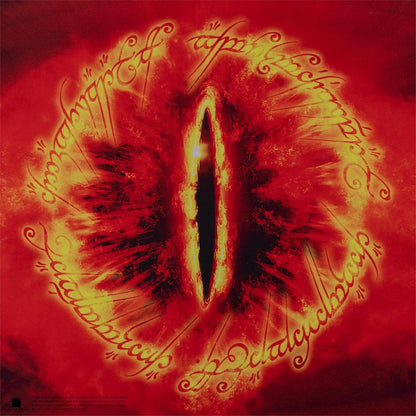 Cinereplicas Signore degli Anelli - Tappeto da ufficio L'Occhio di Sauron, 80 x 35 cm, licenza ufficiale