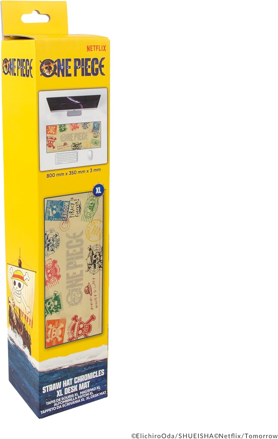 ONE PIECE - Sottomano - Straw Hat Chronicles - Licenza Ufficiale - CINEREPLICAS