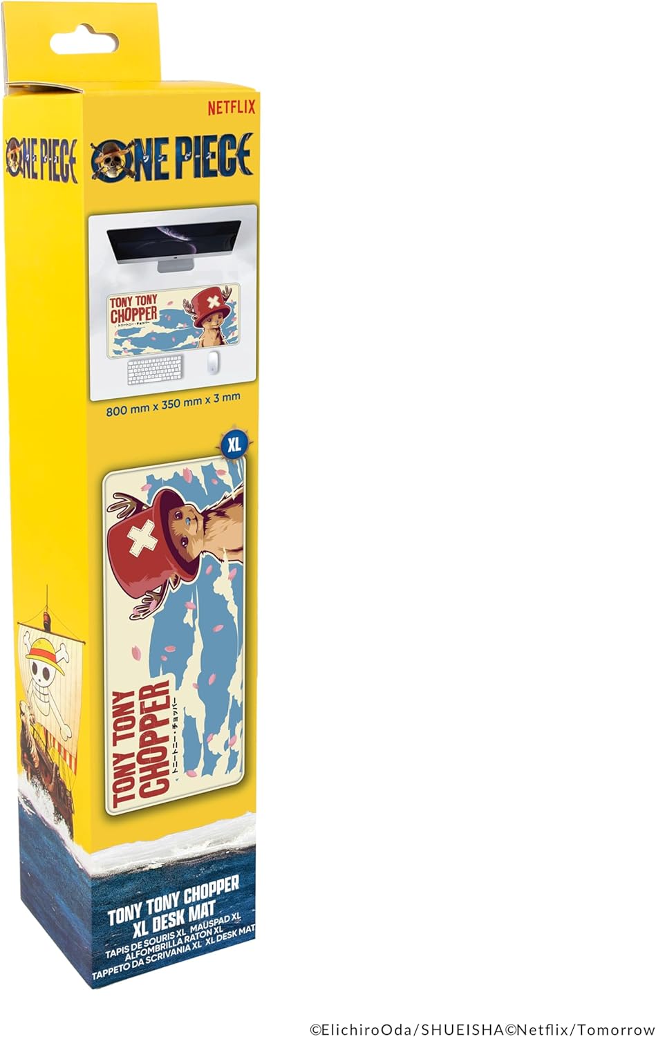 ONE PIECE - Sottomano - Tony Tony Chopper - Licenza Ufficiale - CINEREPLICAS