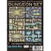 Loke BattleMats Essential Roleplay Game Battle Maps Dungeon Set | Accessory, Compatible with 5E and Fantasy RPG, 6 Modular Dungeon Maps Dry Erase, 3 Double-Sided Folding Sheets