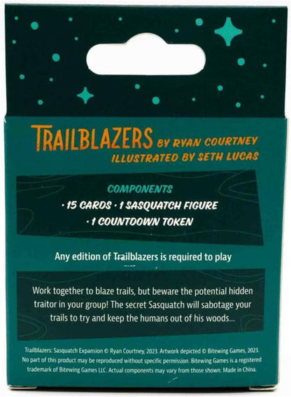 Trailblazers: Sasquatch Expansion - Bitewing Games