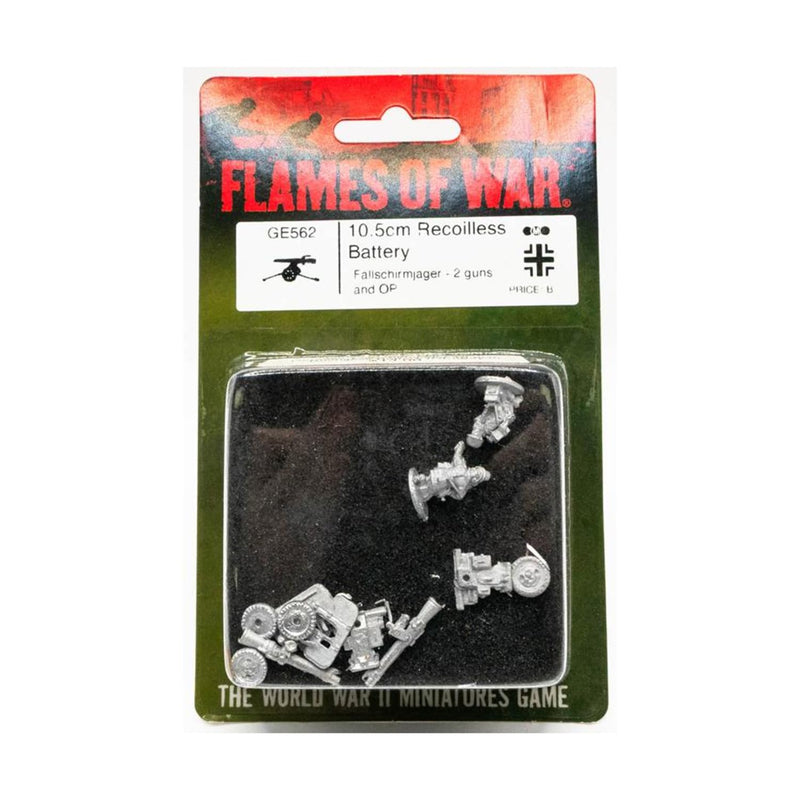 Flames of War Battlefront Fallschirmjager 10.5cm Recoiless Artillery FOW GE562