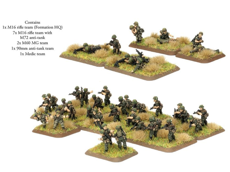 Flames of War Vietnam: Rifle Platoon USA by Battlefront Miniatures