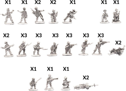 Rifle Platoon (Far East) (x36 figures