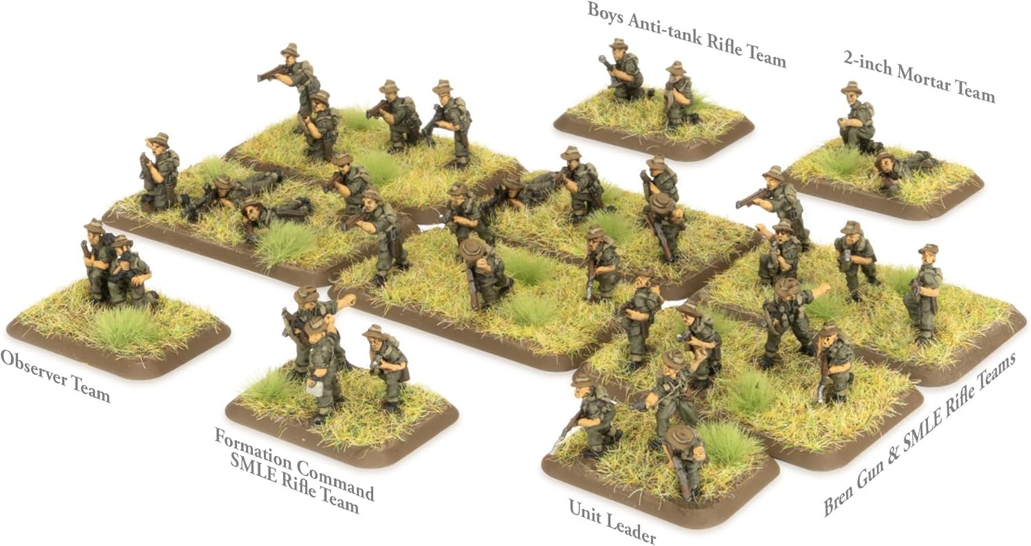 Rifle Platoon (Far East) (x36 figures
