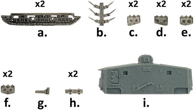 German A7V Tank FOW GGE100