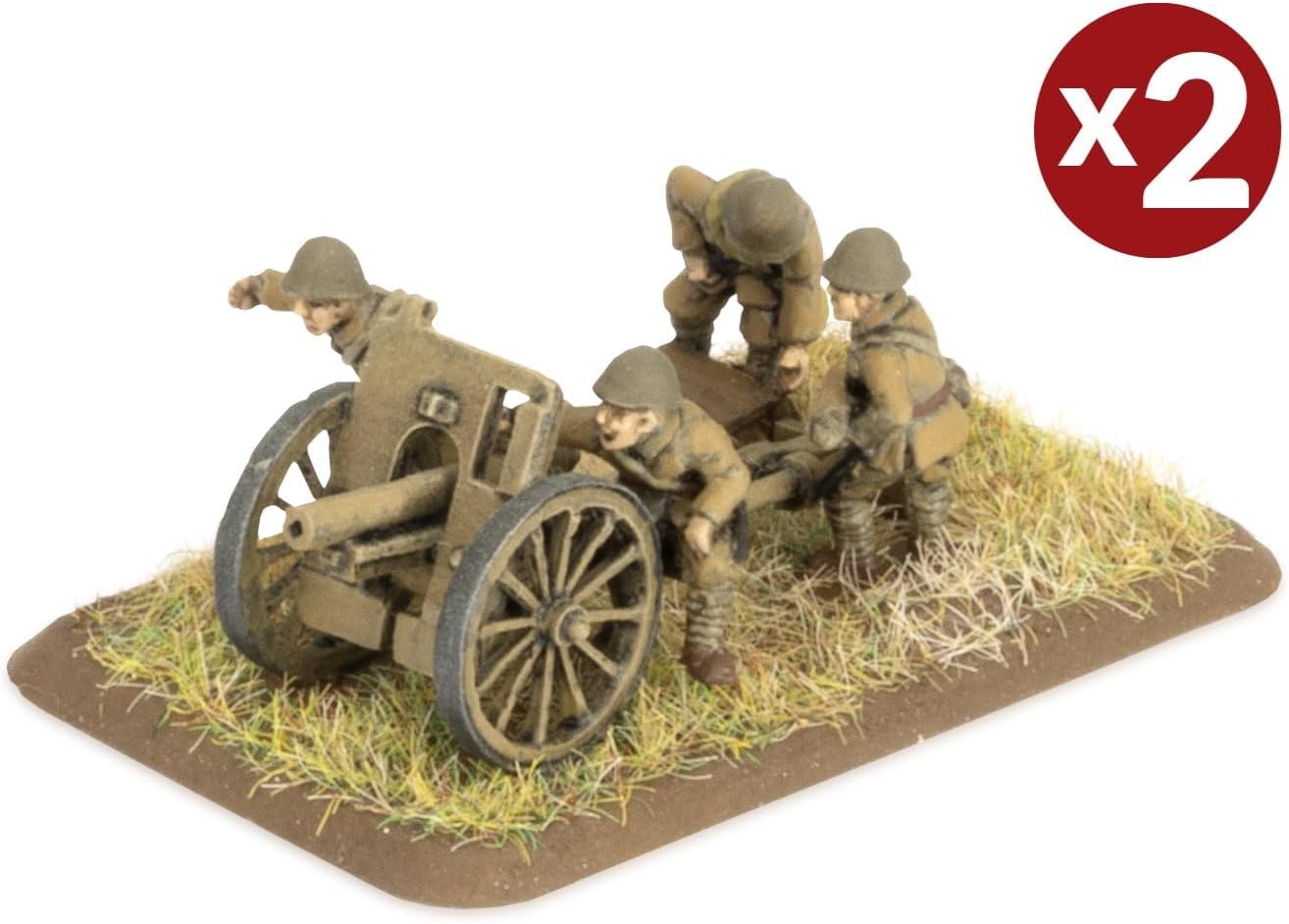 Battlefront Miniatures Flames of War Mid War: Japanese: 75mm Regimental Gun Platoon (x2