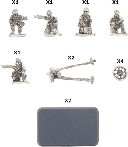 Battlefront Miniatures Flames of War Mid War Pacific Japanese 70mm Field Artillery Section