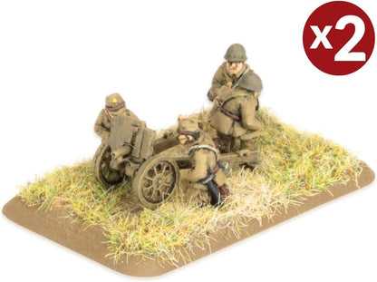 Battlefront Miniatures Flames of War Mid War Pacific Japanese 70mm Field Artillery Section