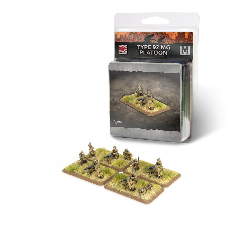 Battlefront Miniatures Flames of War Mid War: Japanese: Type 92 Machine-Gun Platoon (x4