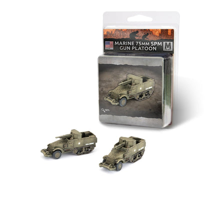 Battlefront Miniatures Marine 75mm SPM Gun Platoon