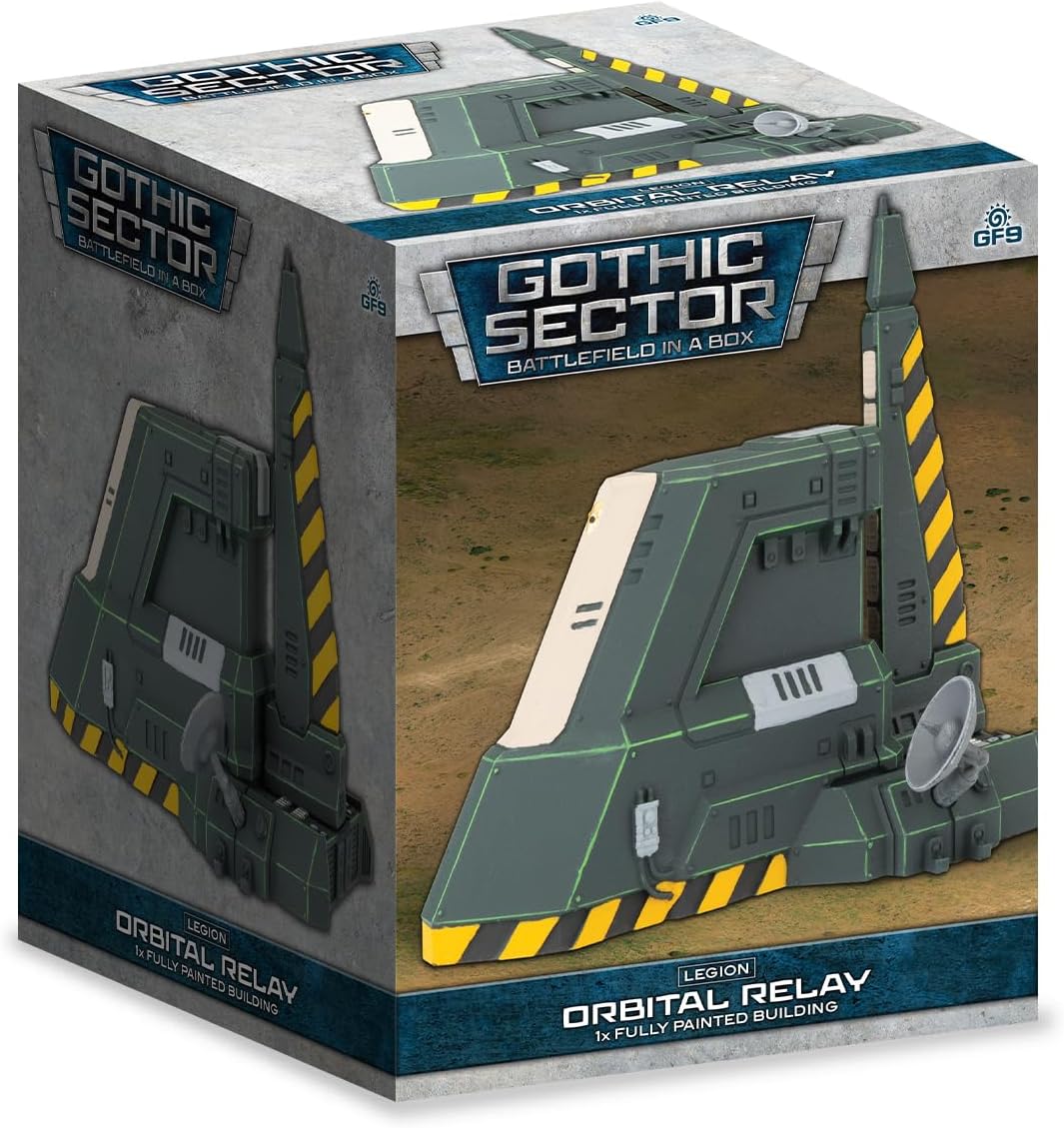 Gale Force Nine Gothic Sector - Legion Orbital Relay - Tabletop Game Terrain - For Ages 15+