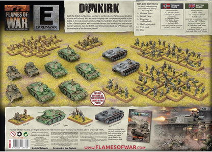 Flames Of War: Dunkirk - British Vs German Starter Set (Plastic)