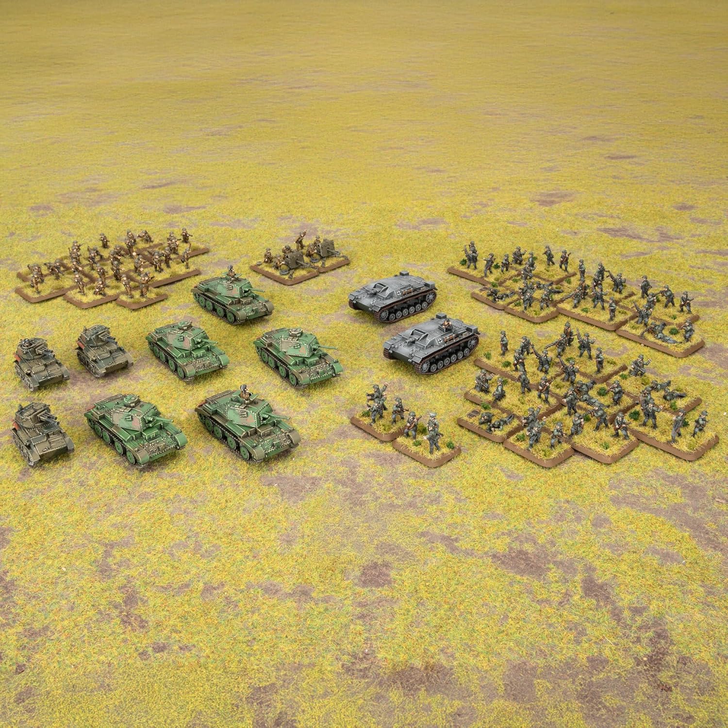 Flames Of War: Dunkirk - British Vs German Starter Set (Plastic)