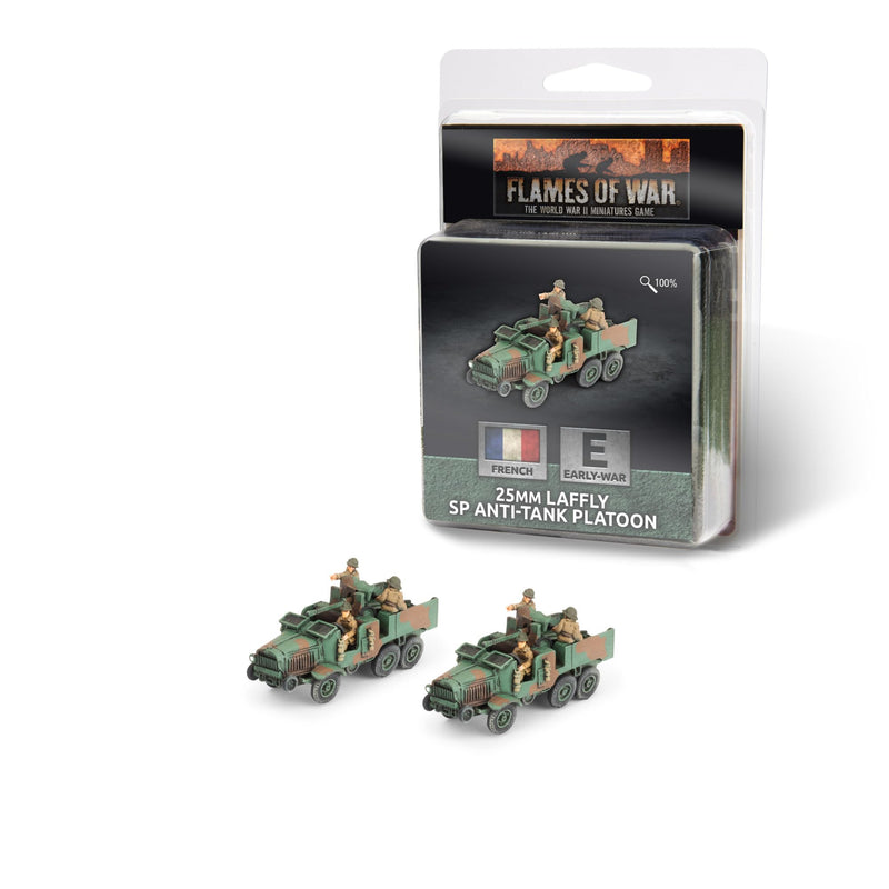 Flames of War: FR161 25mm Laffly SP Anti-tank Platoon (x2