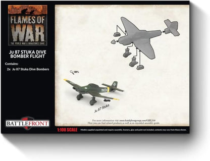Flames of War: GBX210 JU 87 Stuka Dive Bomber Flight (x2