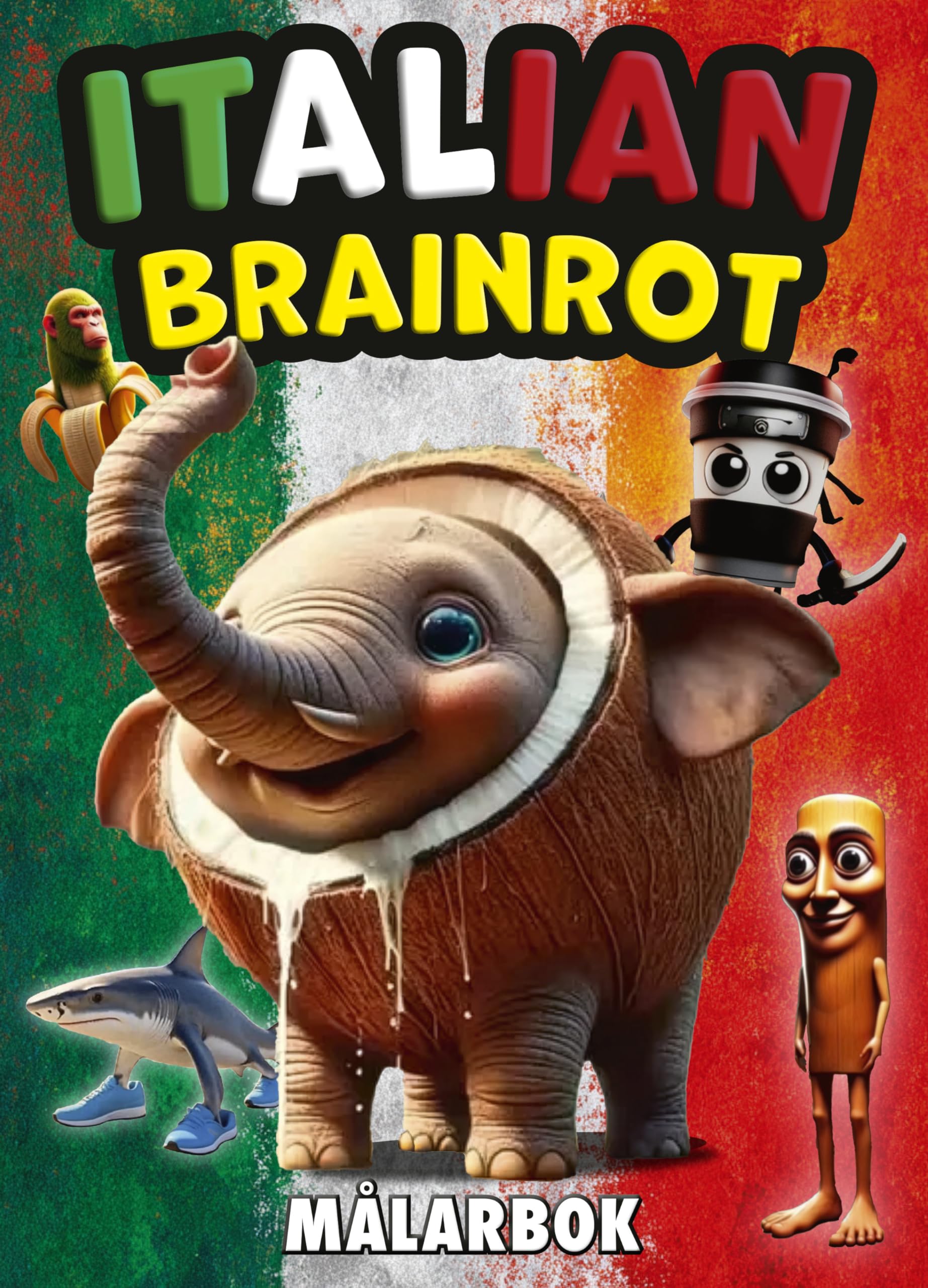 Roblox - Målarbok: Italian Brainrot (911593)