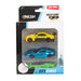 Toi-Toys raceauto speelgoed set - klassieke rally auto's - 3 stuks