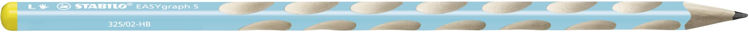STABILO EASYgraph S smal driehoekig potlood voor linkshandigen - blauw - enkele pen - hardheid HB