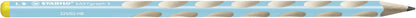 STABILO EASYgraph S smal driehoekig potlood voor linkshandigen - blauw - enkele pen - hardheid HB