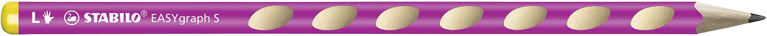 Stabilo potlood EASYgraph S, HB, links roze